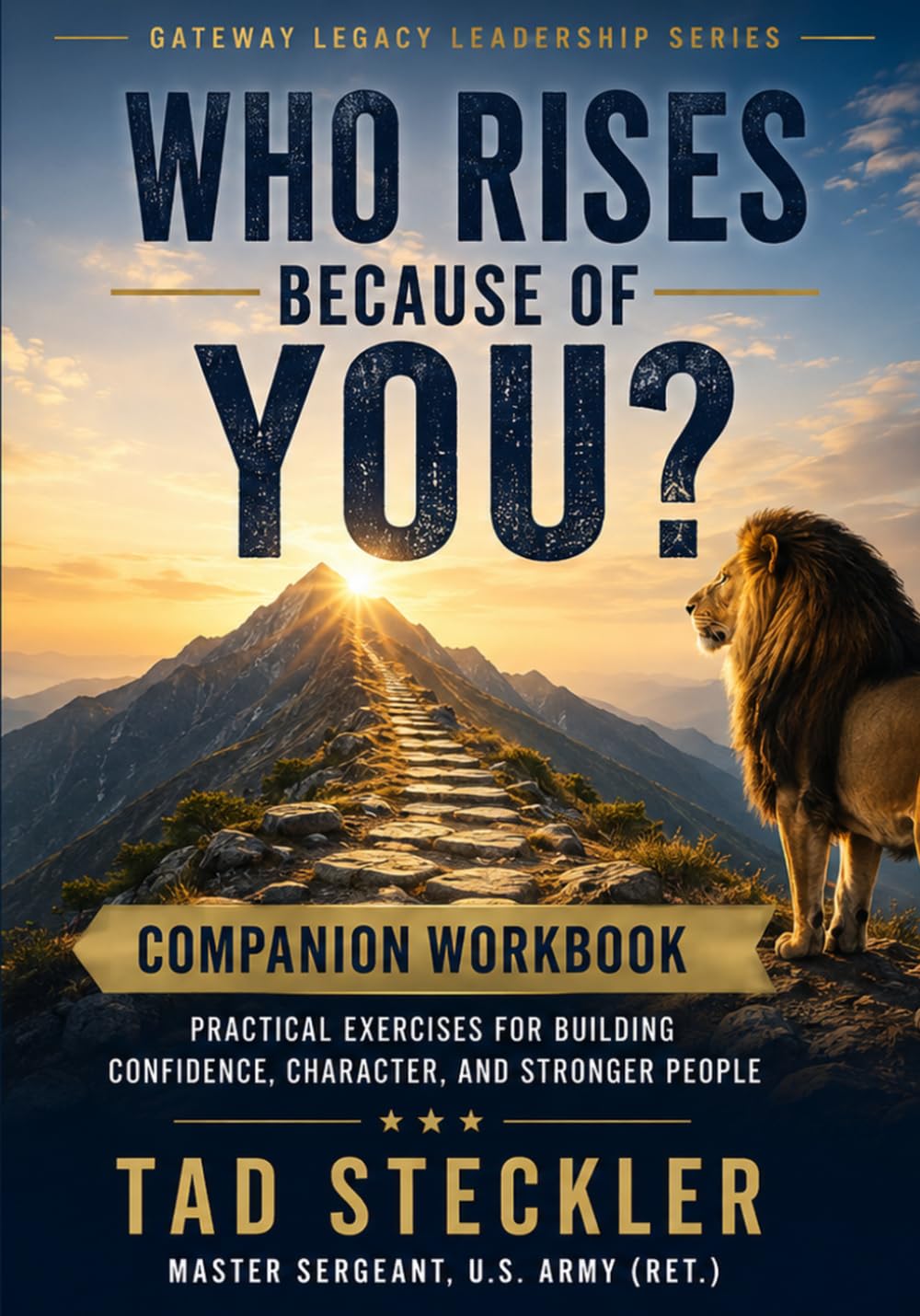 Cover of Who Rises Because of You? Companion Workbook